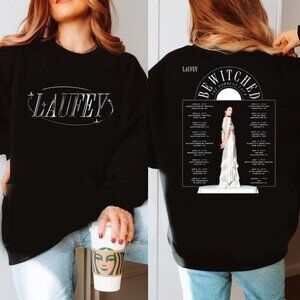 Laufey the Bewitched Tour 2024 2 Sided Sweatshirt